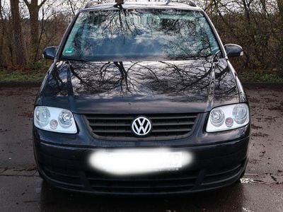Gebraucht VW Touran 105 PS (77 kW) 2005 Schwarz Van / Kleinbus