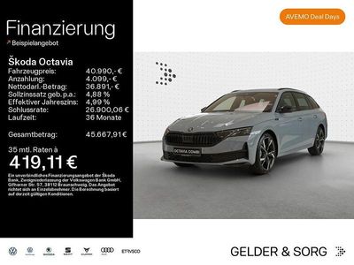 Gebraucht Skoda Octavia SportLine 150 PS (110 kW) 2025 Patina grau Kombi