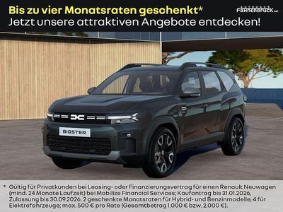 Neu Dacia Bigster Journey 140 PS (102 kW) 2025 Schwarz SUV