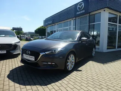 Gebraucht Mazda 3 Sports-Line 120 PS (88 kW) 2017 Grau Kombi