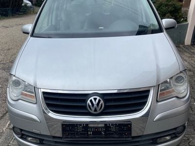 Gebraucht VW Touran 105 PS (77 kW) 2008 Silber Van / Kleinbus