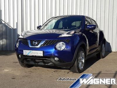 Gebraucht Nissan Juke N-Connecta 116 PS (85 kW) 2016 Blau metallic SUV