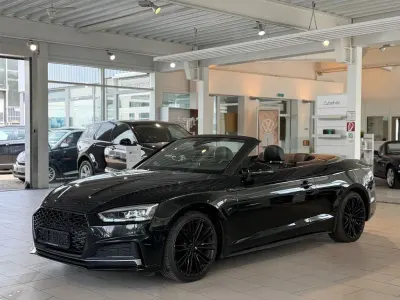 Gebraucht Audi A5 Cabriolet S-Line 190 PS (139 kW) 2019 Schwarz Cabrio