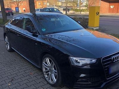 Gebraucht Audi A5 Sportback S-Line 190 PS (139 kW) 2017 Schwarz Kleinwagen