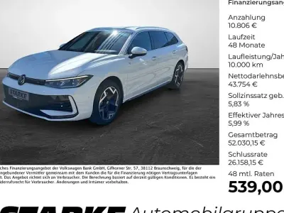 Neu VW Passat R-line 150 PS (110 kW) 2026 Weiß Kombi