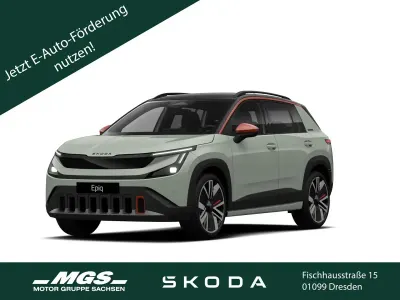 Neu Skoda Epiq First Edition 155 kW (211 PS) 2026 Timianogrün SUV