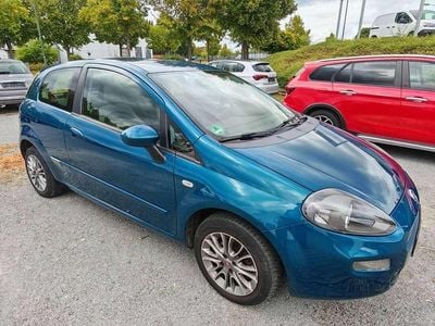 Glam rock blau metallic Gebraucht 2013 Fiat Punto Pop Kleinwagen | 4.500 € (Fairer Preis)