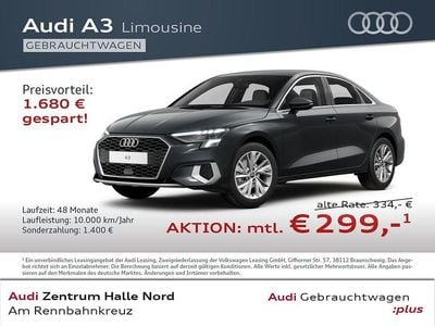 Gebraucht Audi A3 Advanced Plus 116 PS (85 kW) 2024 Grau Limousine