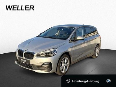 Gebraucht BMW 218 Gran Tourer Advantage 136 PS (100 kW) 2021 Glaciersilber (silber) Van / Kleinbus