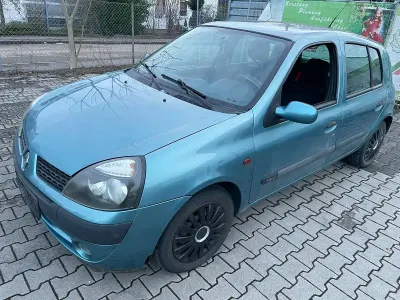 Gebraucht Renault Clio II 2002 Blau Limousine