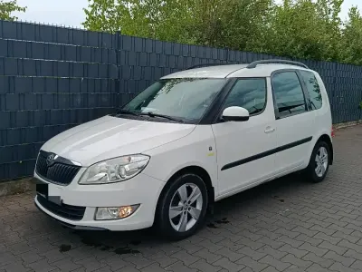 Gebraucht Skoda Roomster 75 PS (55 kW) 2014 Weiß Van / Kleinbus