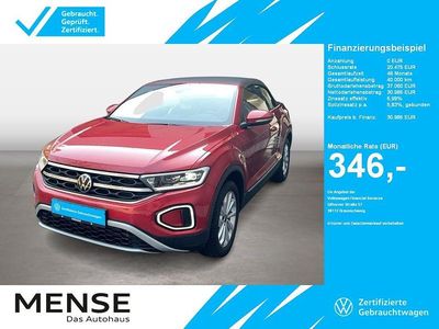 Gebraucht VW T-Roc Cabriolet Beats 116 PS (85 kW) 2024 Rot Cabrio