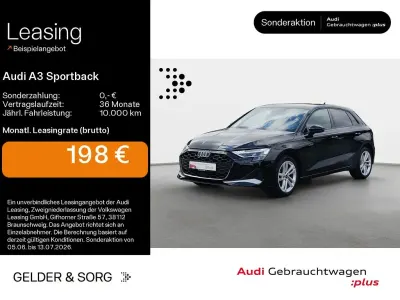 Gebraucht Audi A3 Advanced Plus 150 PS (110 kW) 2025 Mythosschwarz metallic Limousine