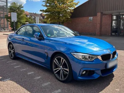 Gebraucht BMW 435 Luxury Line 313 PS (230 kW) 2014 Blau Cabrio