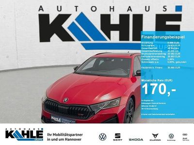 Usata Skoda Octavia RS 265 CV (194 kW) 2025 Rosso Station wagon