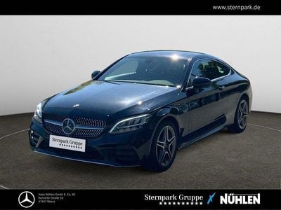 Usata Mercedes C180 AMG line 156 CV (114 kW) 2023 Nero Coupé