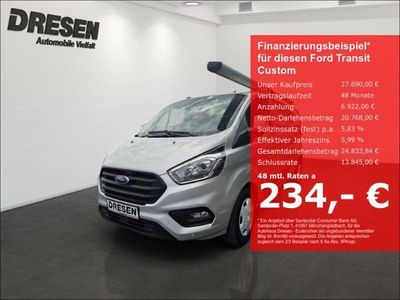 Polarsilber metallic (metallic) Gebraucht 2023 Ford Transit Custom Trend Van | 27.690 € (Superpreis)