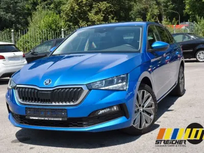 Gebraucht Skoda Scala Tour 110 PS (80 kW) 2023 Blau Kleinwagen