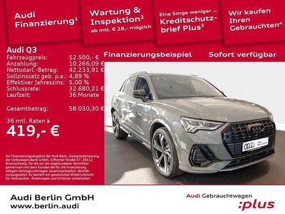 Gebraucht Audi Q3 S-Line 150 PS (110 kW) 2025 Chronosgrau metallic SUV