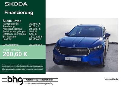 Usata Skoda Enyaq iV 132 kW (180 CV) 2024 Blu SUV