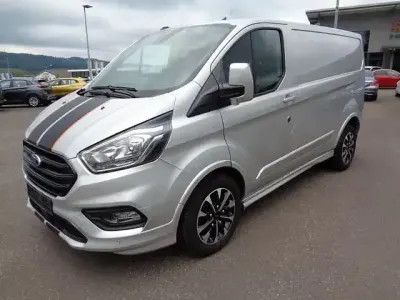 Gebraucht Ford Transit Custom Sport 170 PS (125 kW) 2022 Silber Van / Kleinbus