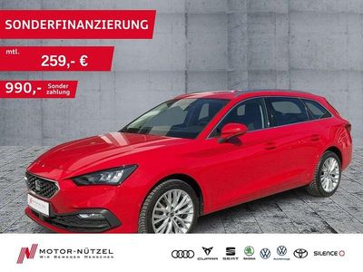 Usata Seat Leon ST XCELLENCE 131 CV (96 kW) 2022 Rosso Station wagon