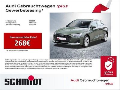 Gebraucht Audi A3 Sportback e-tron Advanced 204 PS (150 kW) 2025 Distriktgrün metallic Kleinwagen