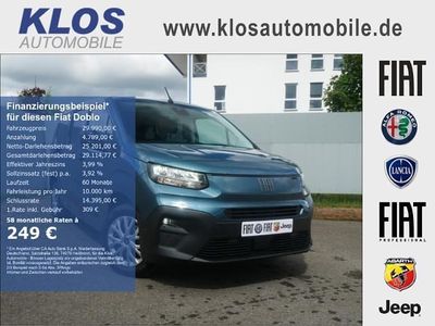 Cinema schwarz metallic Neu 2025 Fiat Doblò Comfort Van / Kleinbus | 29.990 € (Fairer Preis)