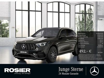 Gebraucht Mercedes GLC43 AMG Premium Plus 422 PS (310 kW) 2024 Grau / graphitgrau SUV