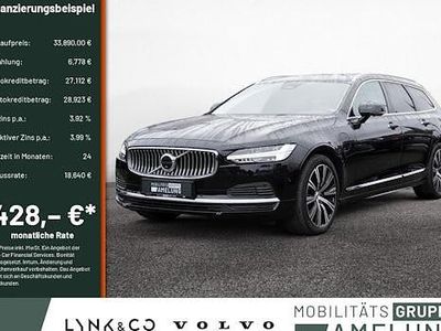 Schwarz Gebraucht 2021 Volvo V90 Inscription Kombi | 33.890 € (Fairer Preis)