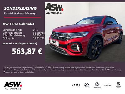 Neu VW T-Roc R-line 150 PS (110 kW) 2025 Kings red metallic schwarz SUV