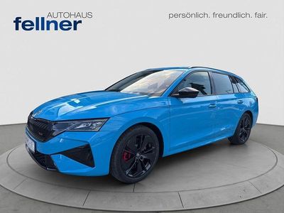Neu Skoda Octavia RS 265 PS (194 kW) 2025 Orbit blue metallic Kombi