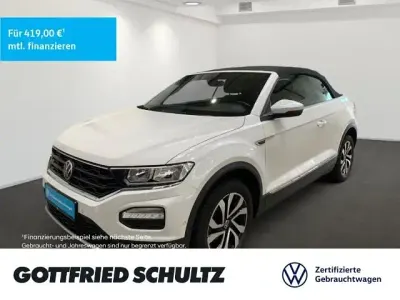 Brugt VW T-Roc Cabriolet Active 150 HK (110 kW) 2021 Hvid Cabriolet