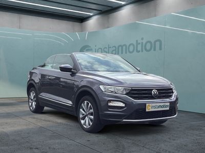 Gebraucht VW T-Roc Cabriolet Style 150 PS (110 kW) 2021 Grau Cabrio