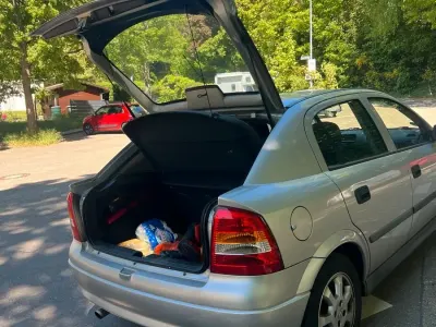 Second-hand Opel Astra 84 CP (61 kW) 2001 Argintiu Hatchback