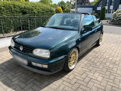 Gebraucht VW Golf Cabriolet Classicline 75 PS (55 kW) 1996 Grün Cabrio