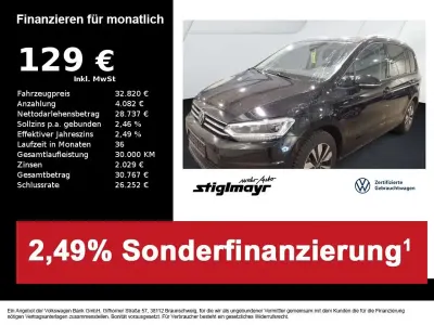 Gebraucht VW Touran Goal 150 PS (110 kW) 2025 Grenadillschwarz metallic Van / Kleinbus