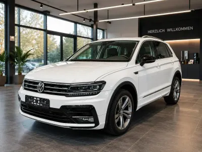 Gebraucht VW Tiguan Highline 245 PS (180 kW) 2018 Weiß SUV