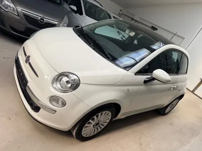 Gebraucht Fiat 500 Lounge 69 PS (50 kW) 2014 Weiß Kleinwagen