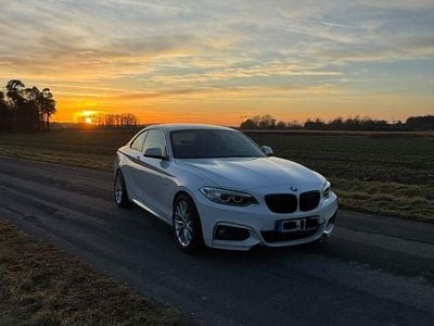 Gebraucht BMW 220 M Sport 184 PS (135 kW) 2014 Weiß Coupé