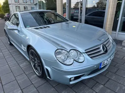 Gebraucht Mercedes SL55 AMG AMG 500 PS (367 kW) 2004 Silber Cabrio