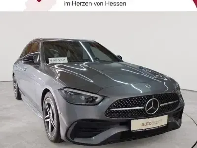 Gebraucht Mercedes C300 AMG line 258 PS (189 kW) 2023 Selenitgrau metallic Kombi