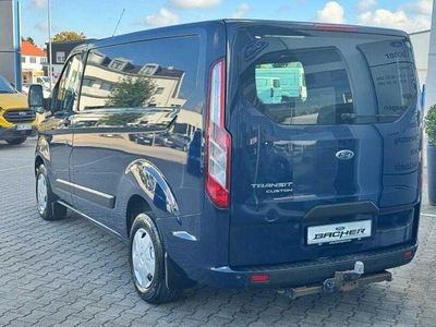 Begagnad Ford Transit Custom Trend 170 HK (125 kW) 2021 Blå Sedan