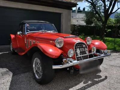 Gebraucht Panther Kallista 136 PS (100 kW) 1983 Rot Cabrio