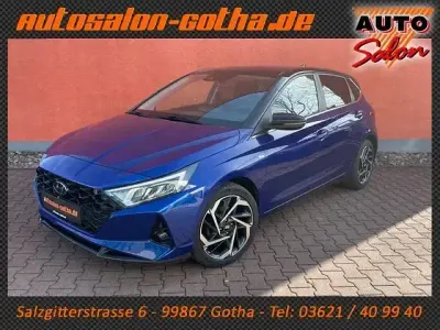 Gebraucht Hyundai i20 Prime 101 PS (74 kW) 2020 Blau Kleinwagen