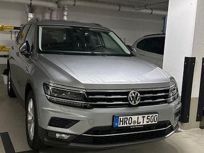 Gebraucht VW Tiguan Allspace Highline 150 PS (110 kW) 2021 Silber SUV