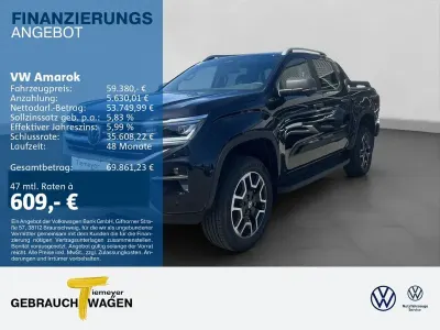 Neu VW Amarok PanAmericana 241 PS (177 kW) 2026 Schwarz Pickup