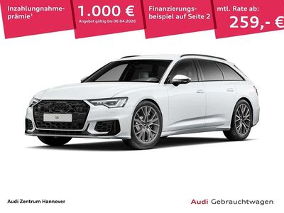 Gebraucht Audi S6 Ambiente 344 PS (253 kW) 2024 Gletscherweiß metallic Kombi