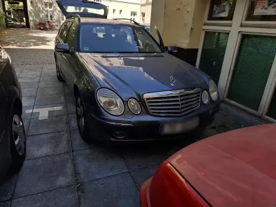 Brugt Mercedes E280 2007 Blå Stationcar