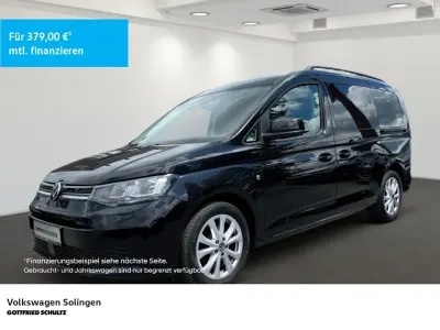 Gebraucht VW Caddy Maxi Life 122 PS (89 kW) 2022 Schwarz Van / Kleinbus
